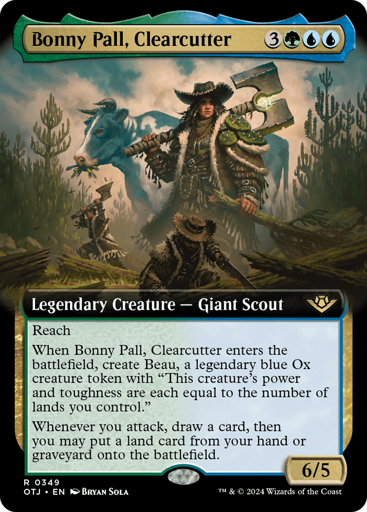 Bonny Pall, Clearcutter (Extended Art) [Outlaws of Thunder Junction] | The Clever Kobold