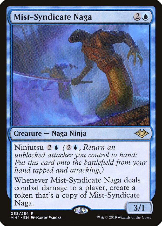 Mist-Syndicate Naga [Modern Horizons] | The Clever Kobold