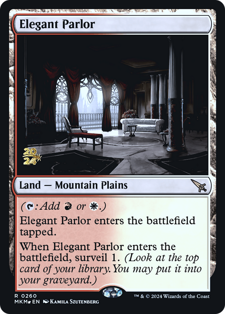 Elegant Parlor [Murders at Karlov Manor Prerelease Promos] | The Clever Kobold