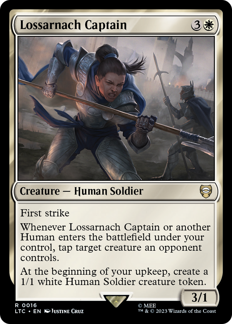 Lossarnach Captain [The Lord of the Rings: Tales of Middle-Earth Commander] | The Clever Kobold