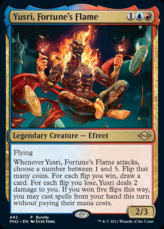 Yusri, Fortune's Flame (Bundle) [Modern Horizons 2] | The Clever Kobold