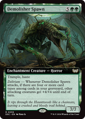 Demolisher Spawn (Extended Art) [Duskmourn: House of Horror Commander] | The Clever Kobold