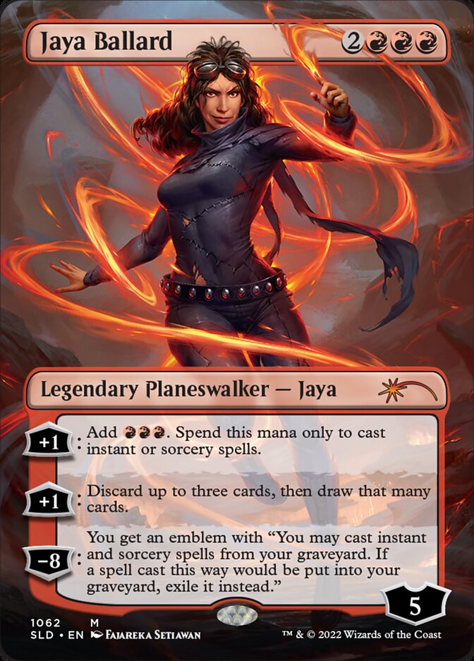 Jaya Ballard (Borderless) [Secret Lair Drop Series] | The Clever Kobold