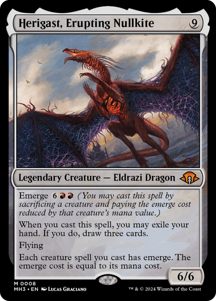 Herigast, Erupting Nullkite [Modern Horizons 3] | The Clever Kobold