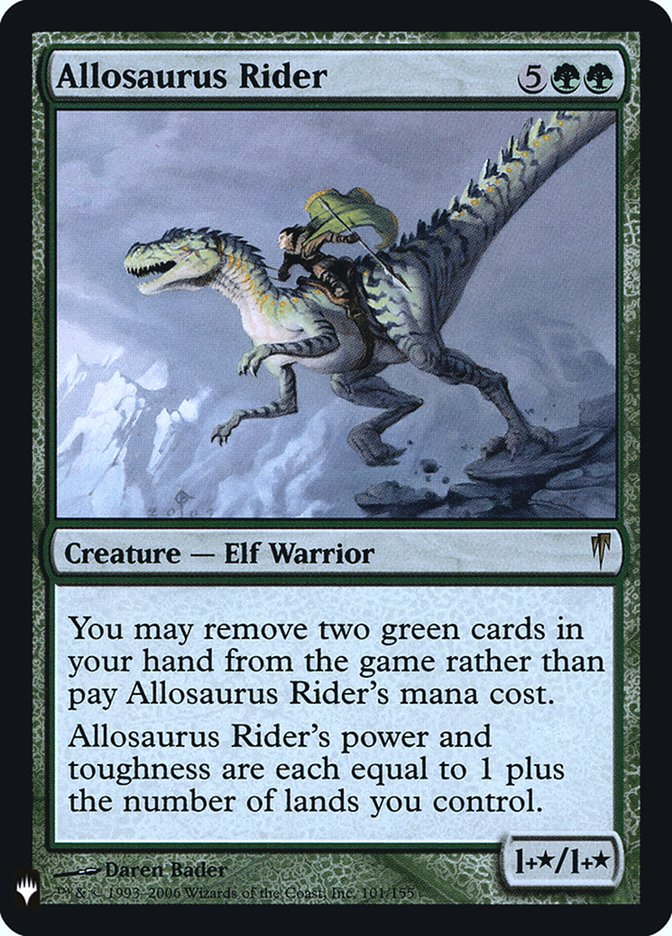 Allosaurus Rider [Mystery Booster] | The Clever Kobold