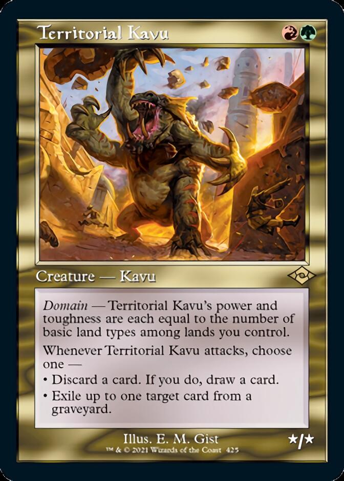 Territorial Kavu (Retro) [Modern Horizons 2] | The Clever Kobold