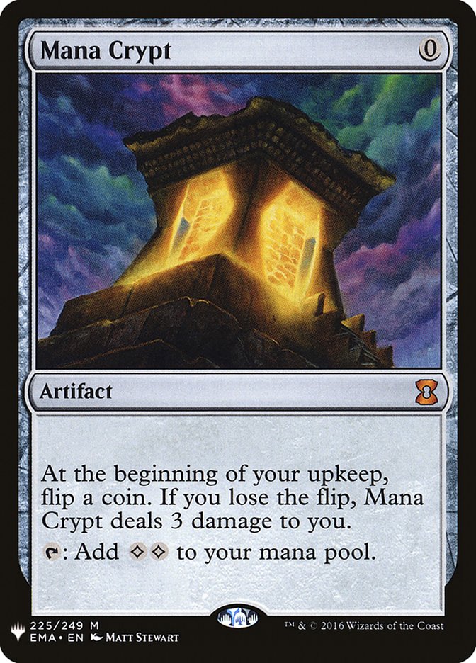 Mana Crypt [Mystery Booster] | The Clever Kobold