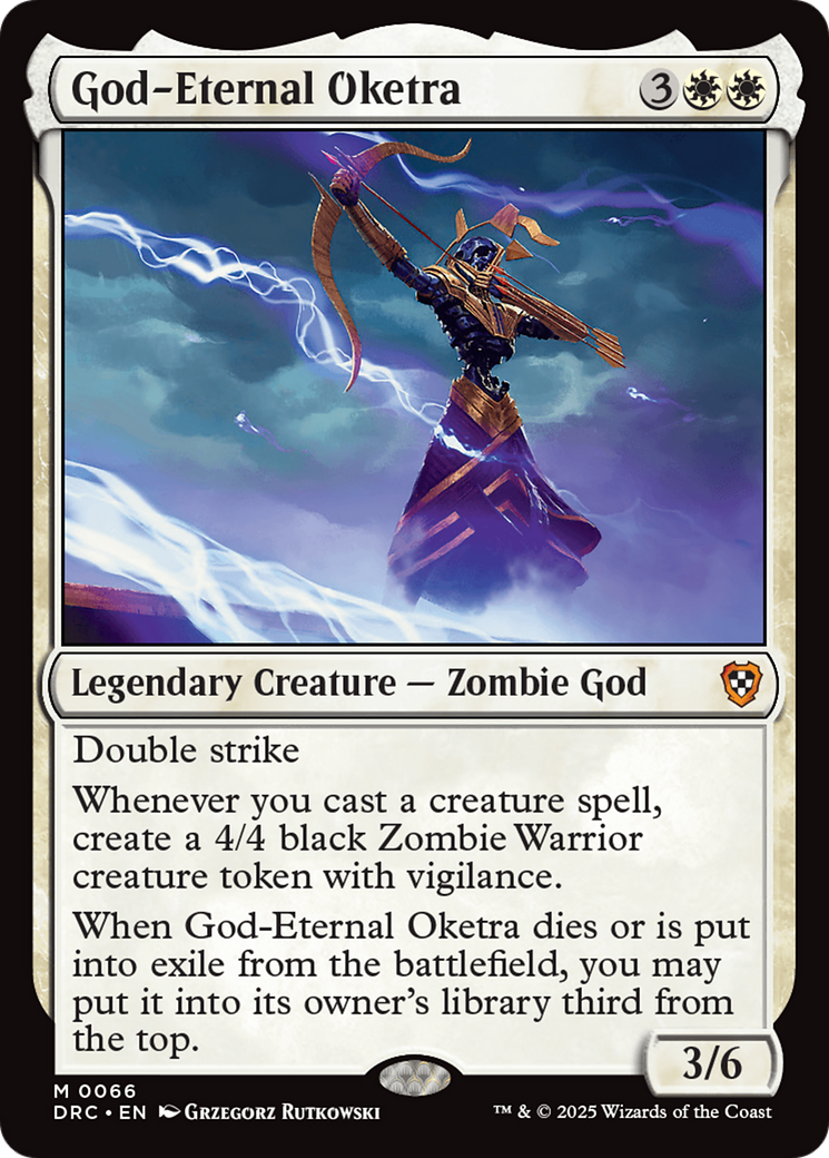 God-Eternal Oketra [Aetherdrift Commander] | The Clever Kobold