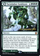 Turntimber Symbiosis // Turntimber, Serpentine Wood [Zendikar Rising Prerelease Promos] | The Clever Kobold