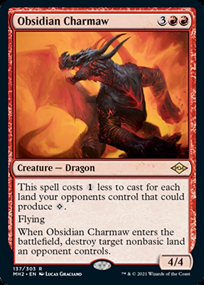 Obsidian Charmaw [Modern Horizons 2] | The Clever Kobold