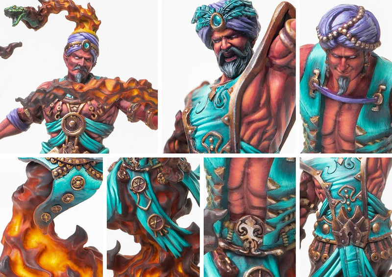Efreet Flamecasters (Dual kit) - Sorcerer Kings