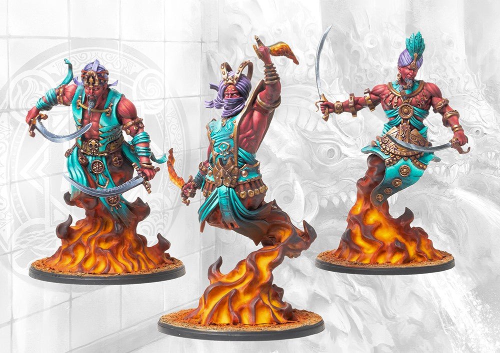 Efreet Sword Dancers (Dual kit) - Sorcerer Kings | The Clever Kobold