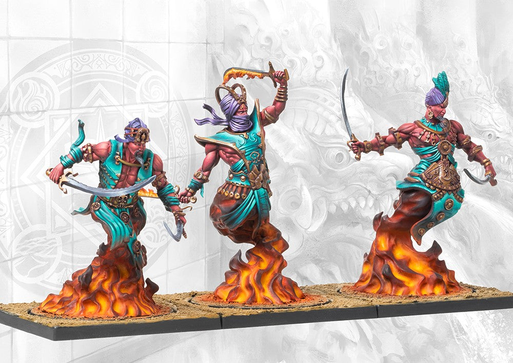 Efreet Sword Dancers (Dual kit) - Sorcerer Kings | The Clever Kobold