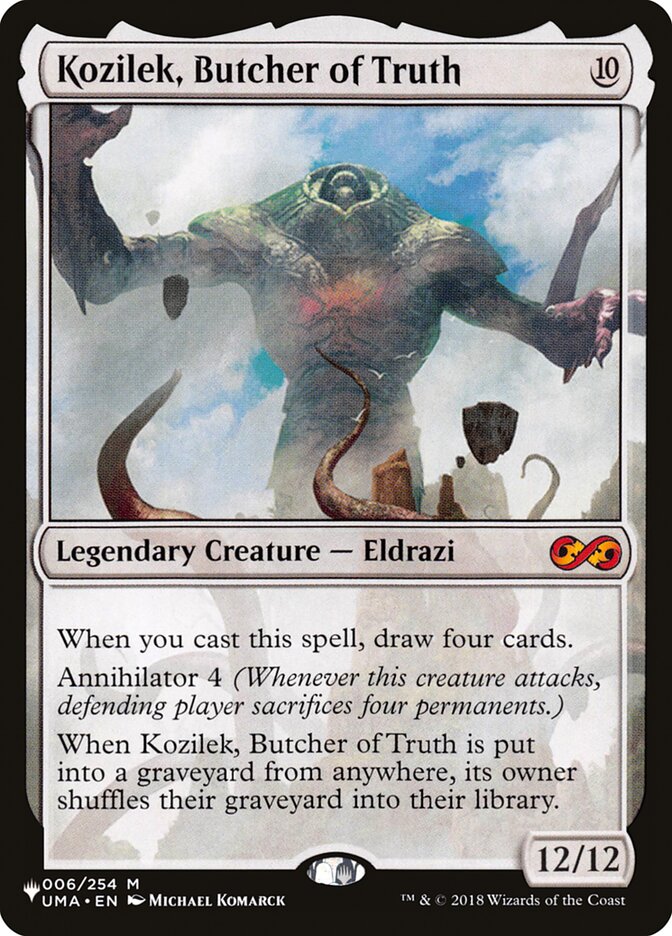 Kozilek, Butcher of Truth [The List] | The Clever Kobold