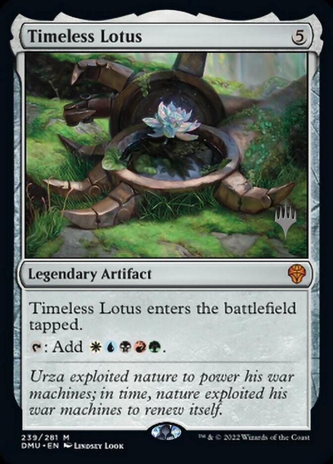 Timeless Lotus (Promo Pack) [Dominaria United Promos] | The Clever Kobold