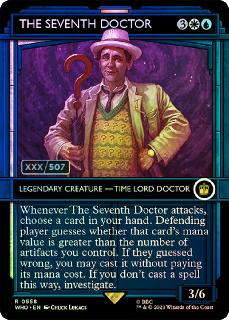 The Seventh Doctor (Serial Numbered) [Doctor Who] | The Clever Kobold