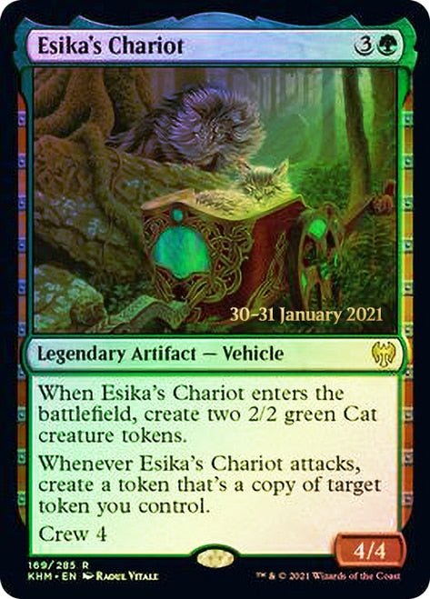 Esika's Chariot [Kaldheim Prerelease Promos] | The Clever Kobold