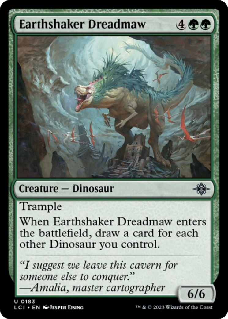 Earthshaker Dreadmaw [The Lost Caverns of Ixalan] | The Clever Kobold