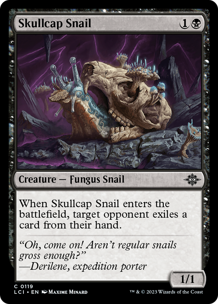 Skullcap Snail [The Lost Caverns of Ixalan] | The Clever Kobold