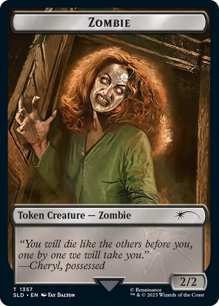 Zombie Token [Secret Lair Drop Series] | The Clever Kobold