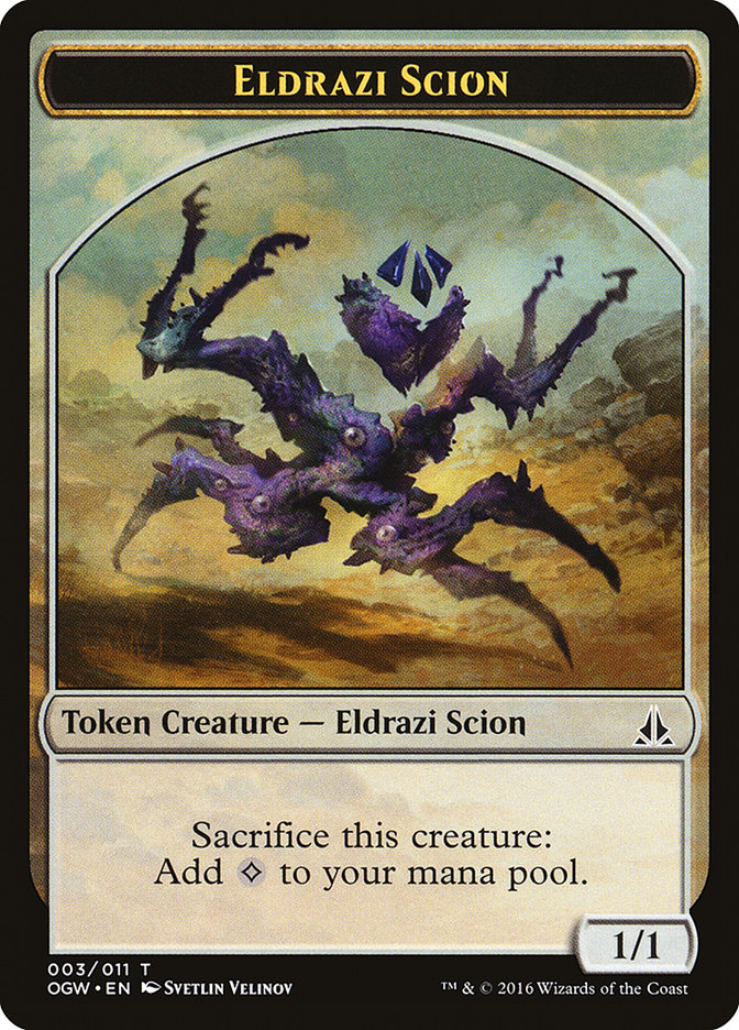 Eldrazi Scion Token (003/011) [Oath of the Gatewatch Tokens] | The Clever Kobold