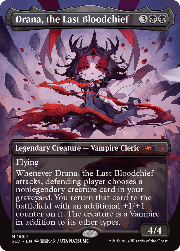 Drana, the Last Bloodchief [Secret Lair Drop Series] | The Clever Kobold