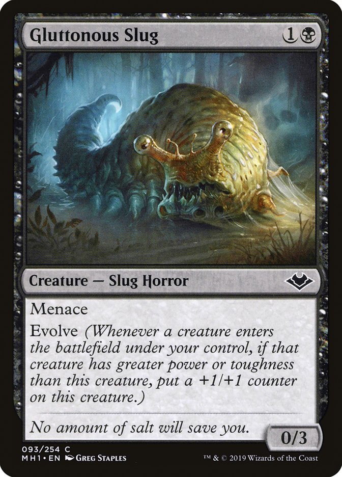 Gluttonous Slug [Modern Horizons] | The Clever Kobold