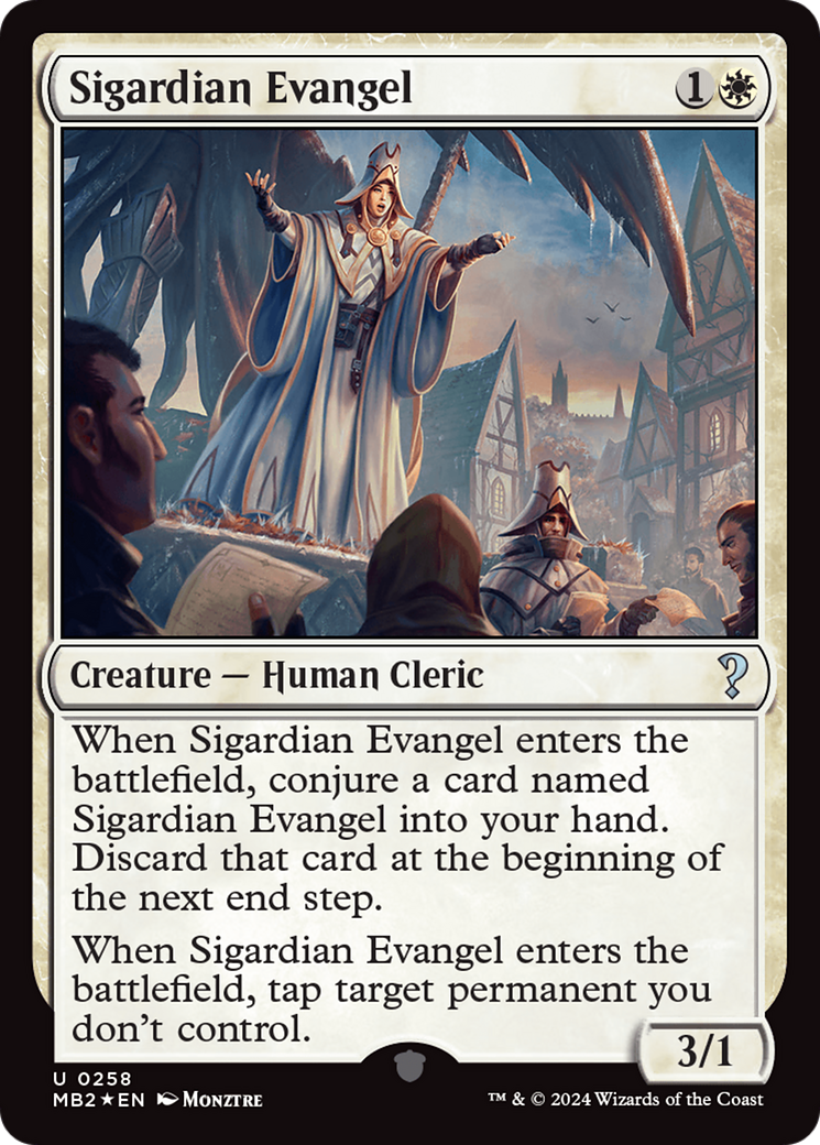 Sigardian Evangel [Mystery Booster 2] | The Clever Kobold