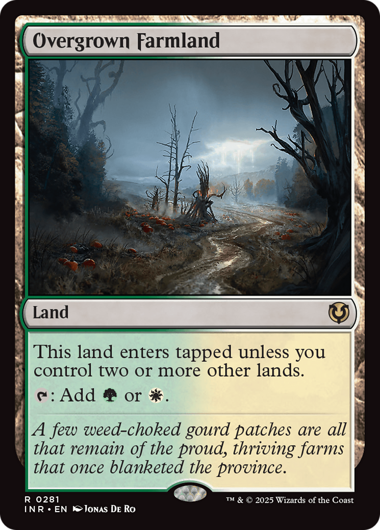 Overgrown Farmland [Innistrad Remastered] | The Clever Kobold