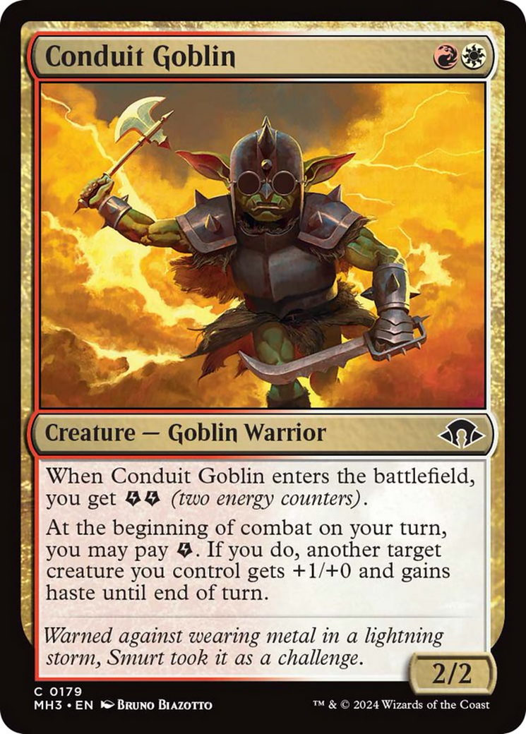 Conduit Goblin [Modern Horizons 3] | The Clever Kobold