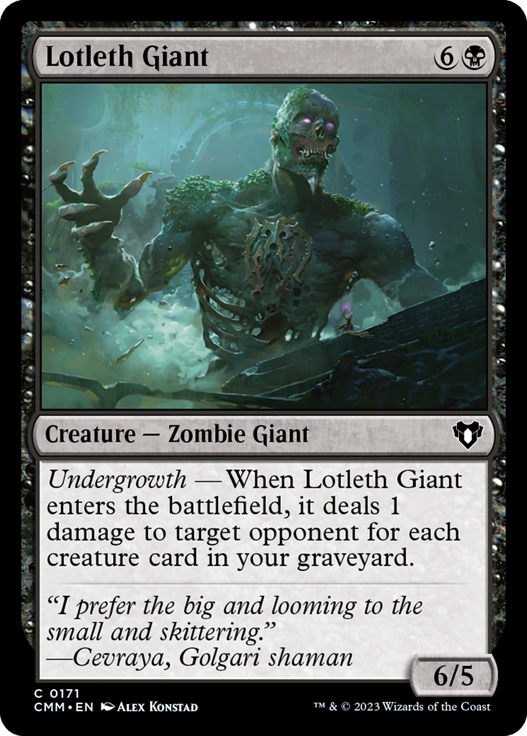 Lotleth Giant [Commander Masters] | The Clever Kobold