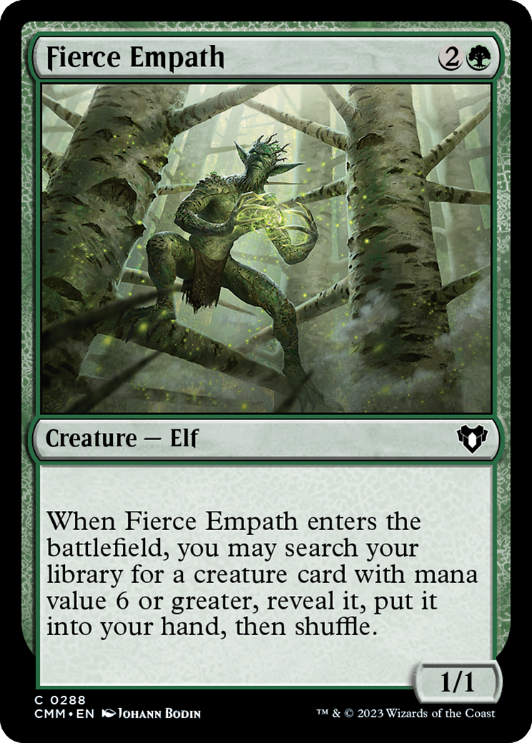 Fierce Empath [Commander Masters] | The Clever Kobold