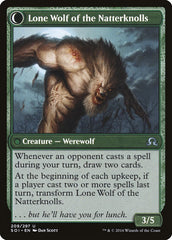 Hermit of the Natterknolls // Lone Wolf of the Natterknolls [Shadows over Innistrad] | The Clever Kobold