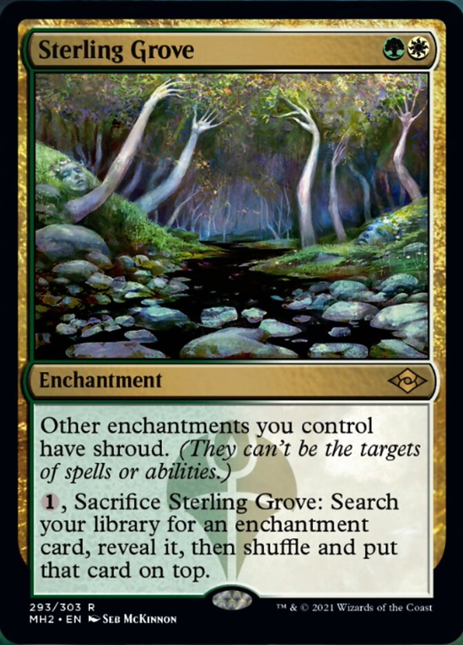 Sterling Grove (Foil Etched) [Modern Horizons 2] | The Clever Kobold