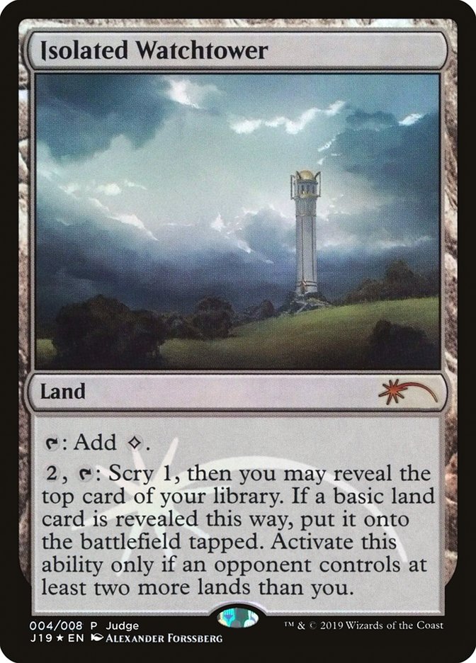 Isolated Watchtower [Judge Gift Cards 2019] | The Clever Kobold