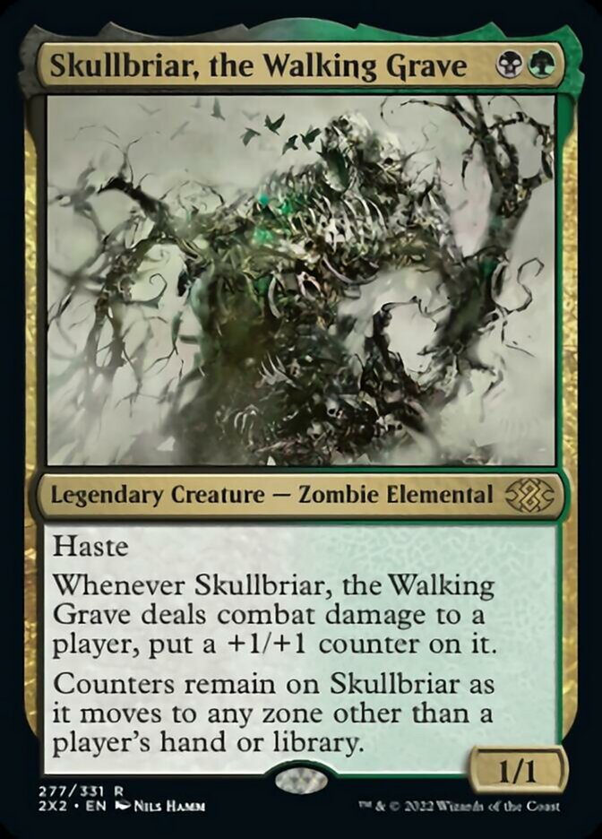 Skullbriar, the Walking Grave [Double Masters 2022] | The Clever Kobold