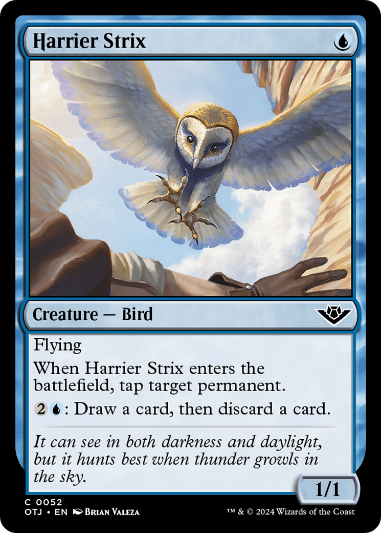 Harrier Strix [Outlaws of Thunder Junction] | The Clever Kobold