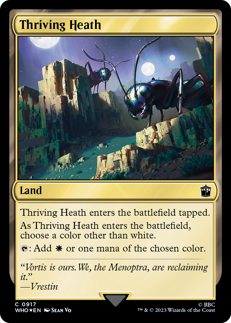 Thriving Heath (Surge Foil) [Doctor Who] | The Clever Kobold