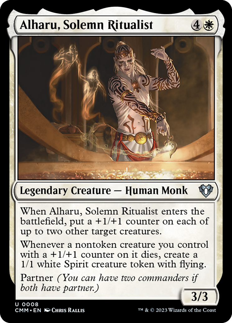 Alharu, Solemn Ritualist [Commander Masters] | The Clever Kobold