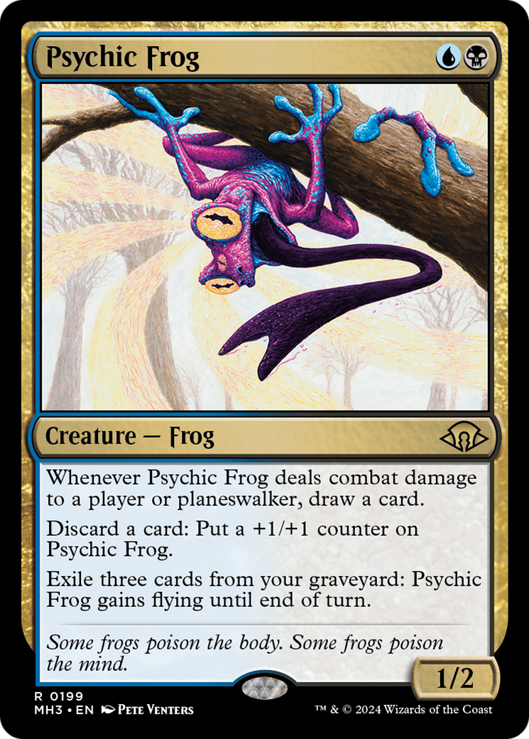 Psychic Frog [Modern Horizons 3] | The Clever Kobold