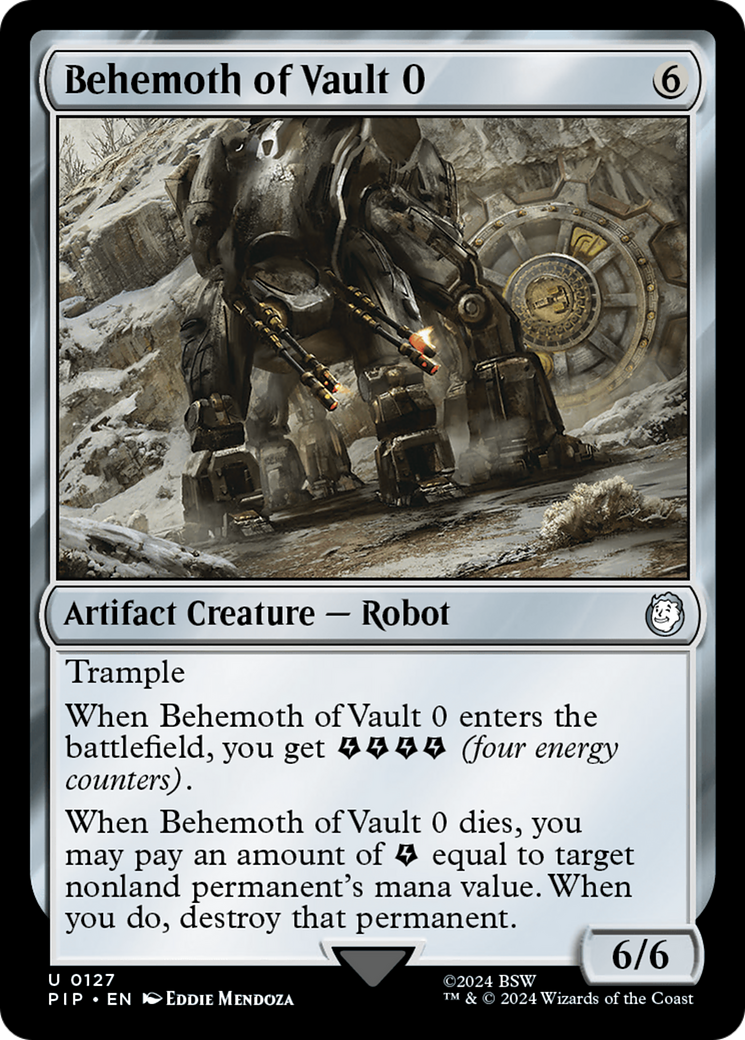 Behemoth of Vault 0 [Fallout] | The Clever Kobold