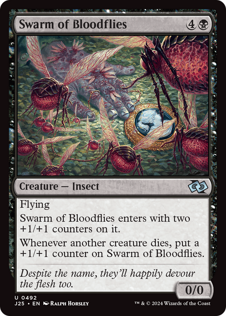 Swarm of Bloodflies [Foundations Jumpstart] | The Clever Kobold