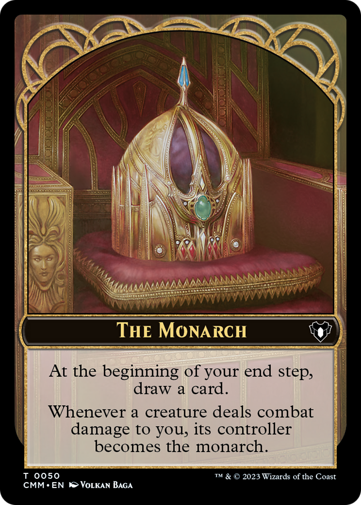 The Monarch Token [Commander Masters Tokens] | The Clever Kobold