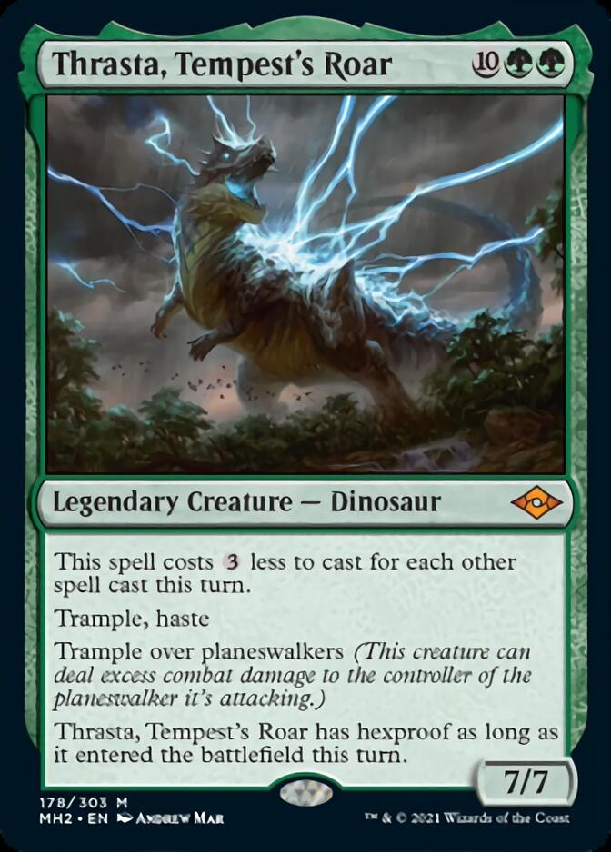 Thrasta, Tempest's Roar [Modern Horizons 2] | The Clever Kobold