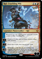 Ral, Crackling Wit [Bloomburrow] | The Clever Kobold