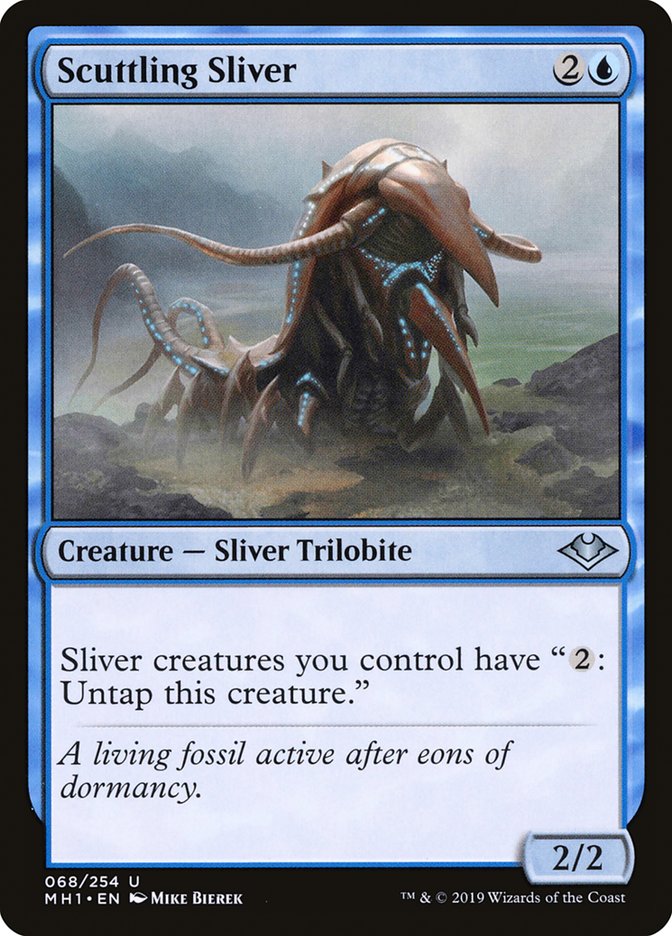 Scuttling Sliver [Modern Horizons] | The Clever Kobold