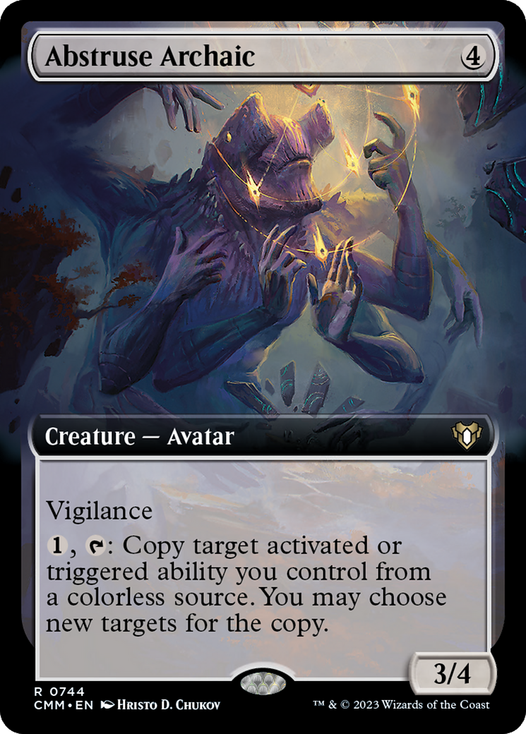 Abstruse Archaic (Extended Art) [Commander Masters] | The Clever Kobold