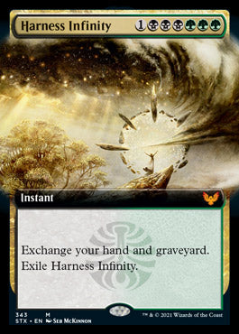 Harness Infinity (Extended Art) [Strixhaven: School of Mages] | The Clever Kobold