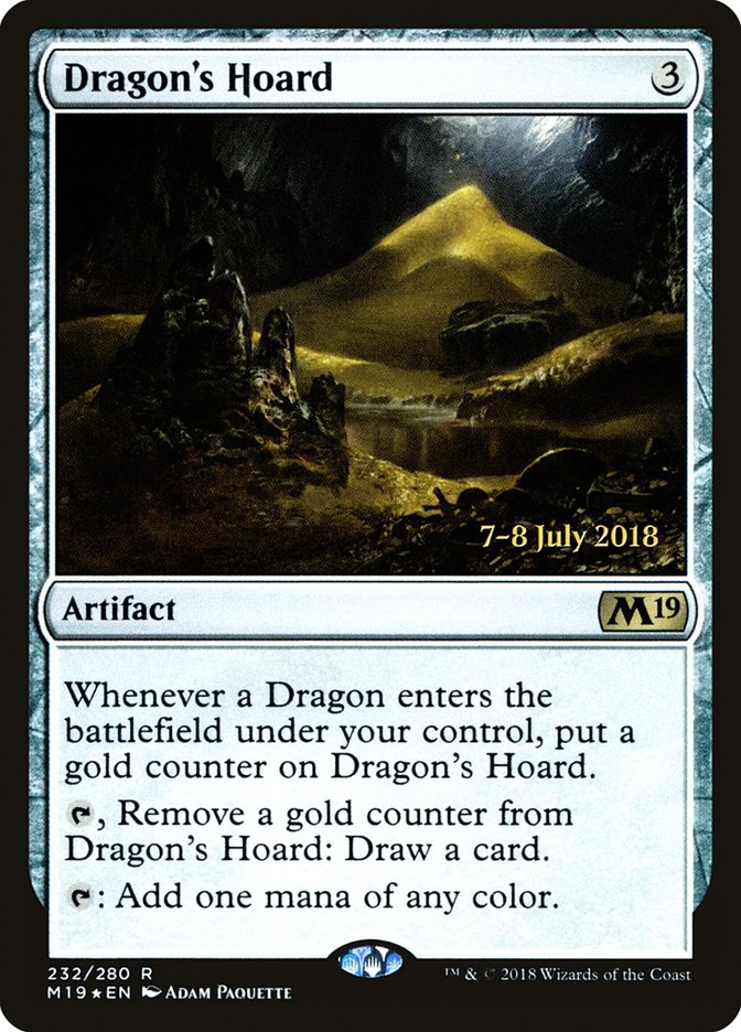 Dragon's Hoard [Core Set 2019 Prerelease Promos] | The Clever Kobold