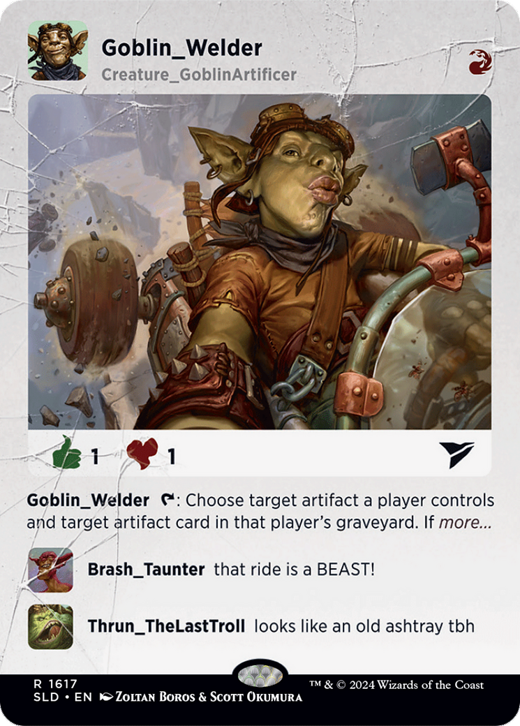 Goblin Welder [Secret Lair Drop Series] | The Clever Kobold